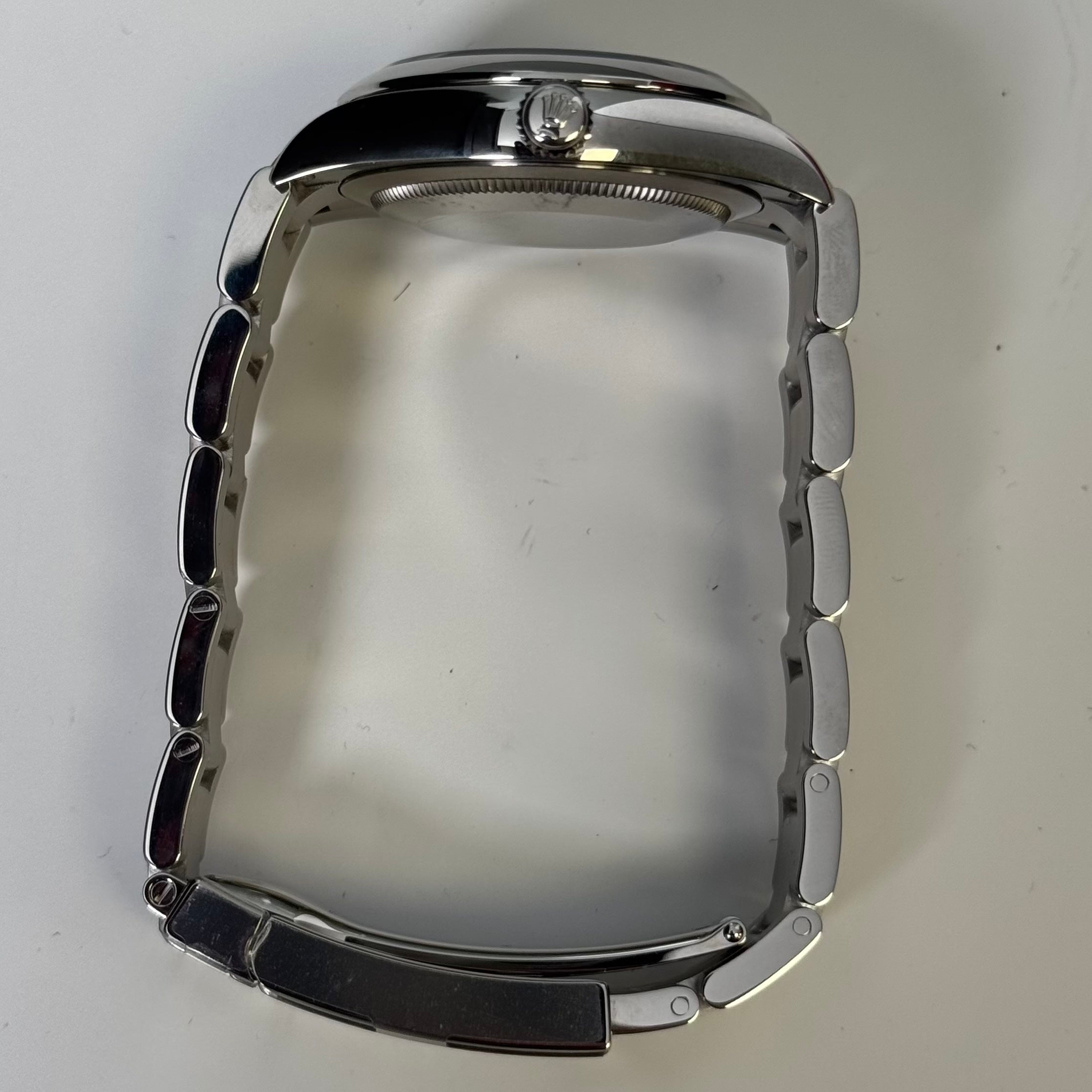Rolex Oyster Perpetual 34mm Pistachio Dial Watch Ref# 124200 - Happy Jewelers Fine Jewelry Lifetime Warranty