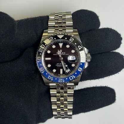 Rolex GMT-Master II 40mm Black Dial Watch Ref# 126710BLNR - Happy Jewelers Fine Jewelry Lifetime Warranty