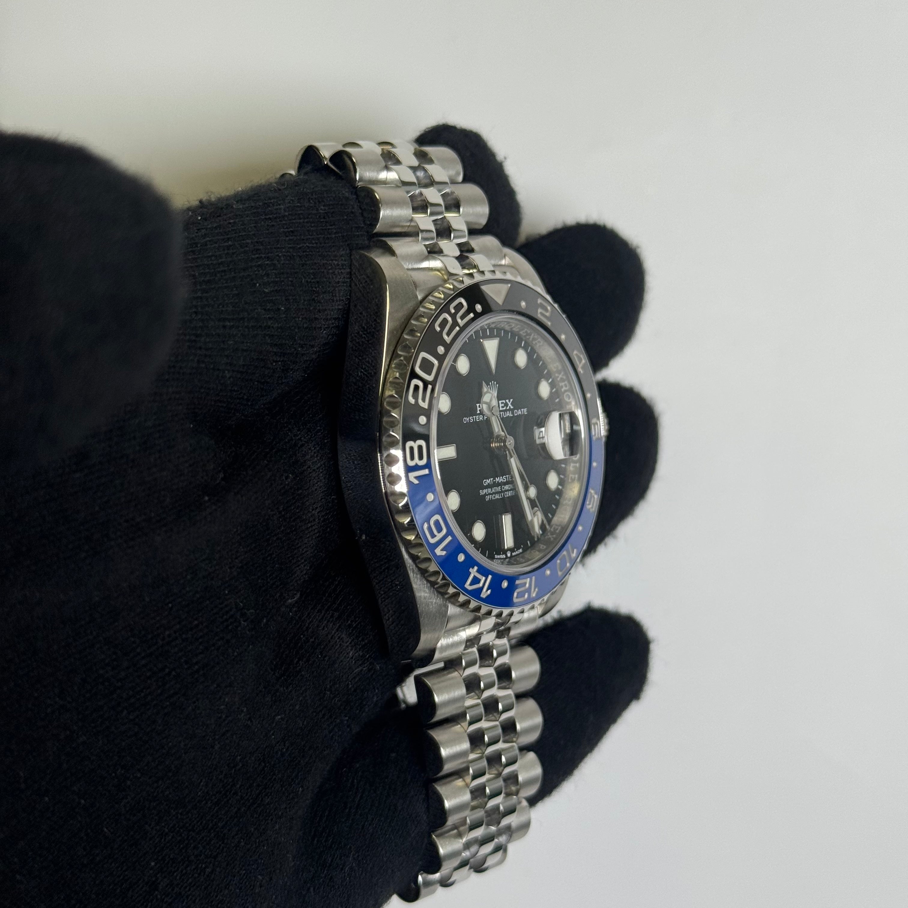 Rolex GMT-Master II 40mm Black Dial Watch Ref# 126710BLNR - Happy Jewelers Fine Jewelry Lifetime Warranty