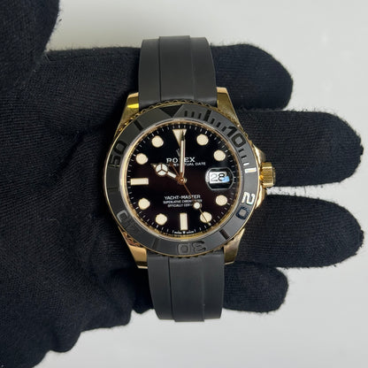 Rolex Yacht-Master 42mm Black Dial Watch Ref# 226658 - Happy Jewelers Fine Jewelry Lifetime Warranty