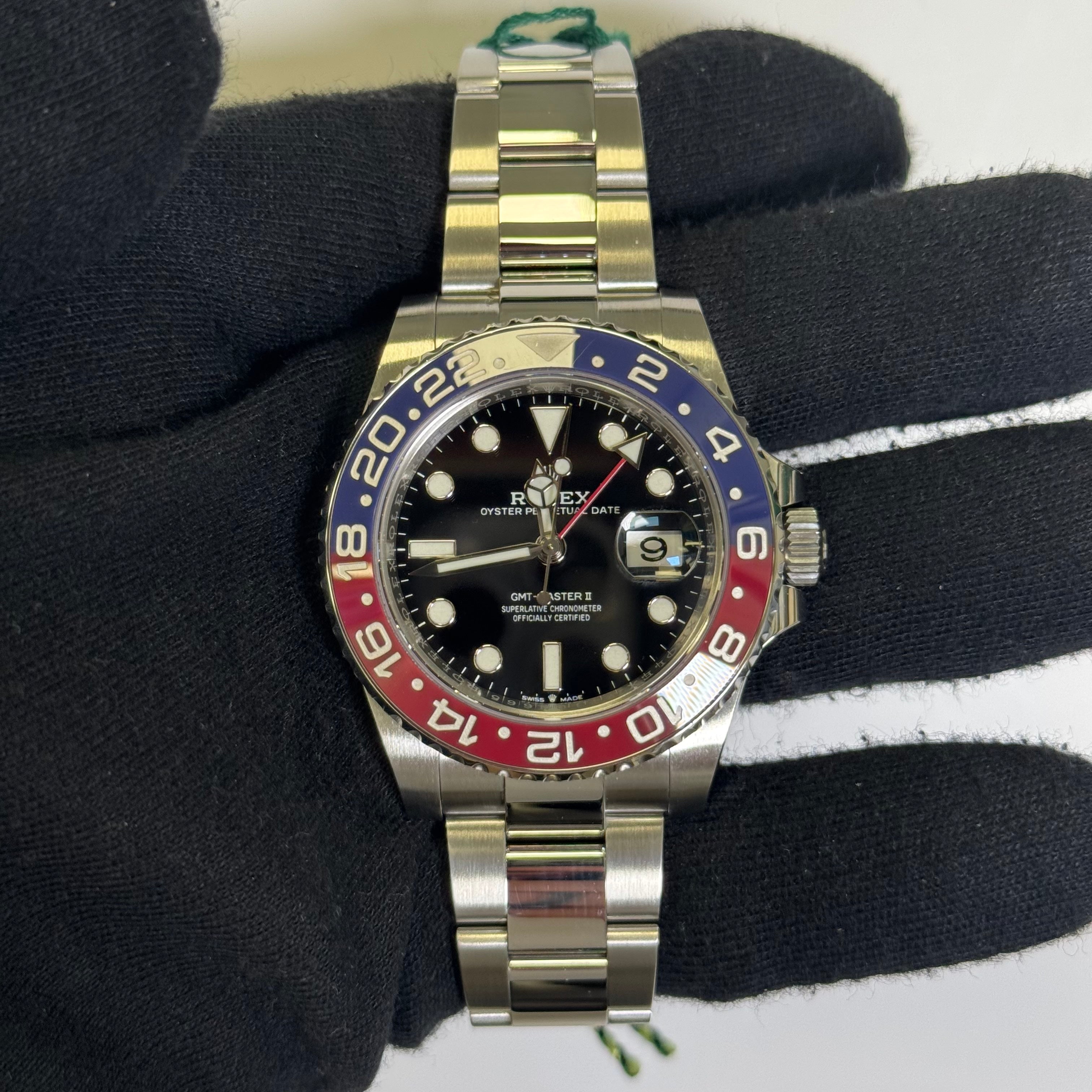Rolex GMT-Master II 40mm Black Dial Watch Ref# 126710BLRO - Happy Jewelers Fine Jewelry Lifetime Warranty