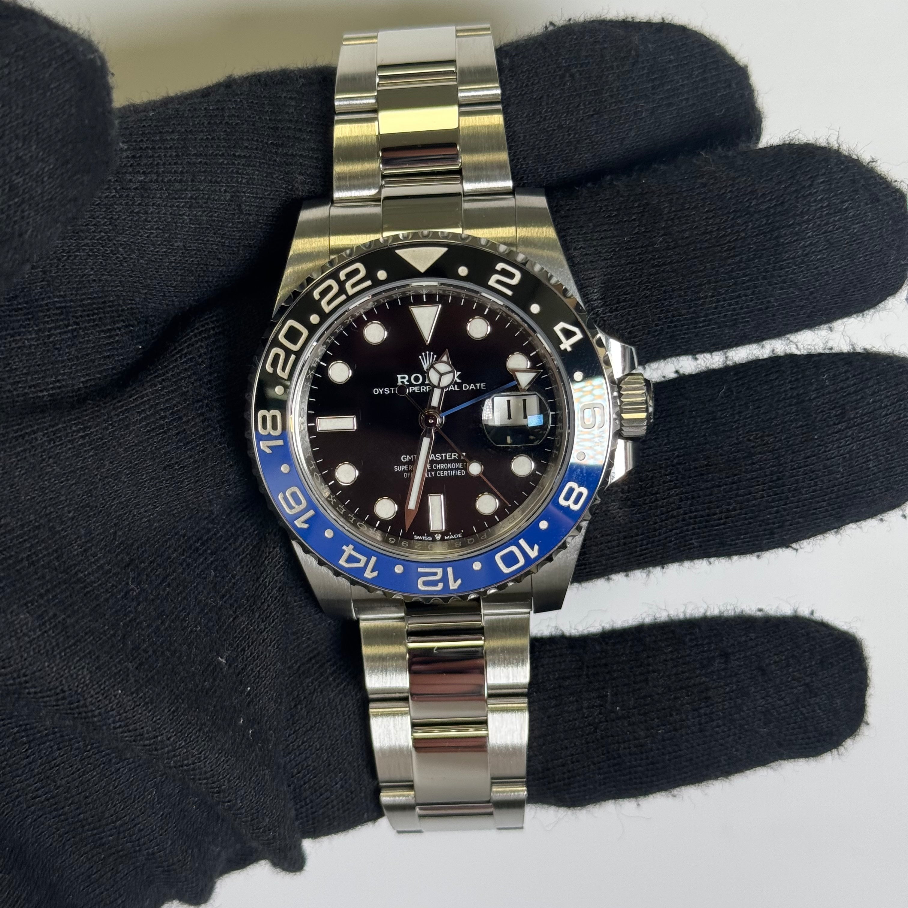 Rolex GMT-Master II 40mm Black Dial Watch Ref# 126710BLNR - Happy Jewelers Fine Jewelry Lifetime Warranty