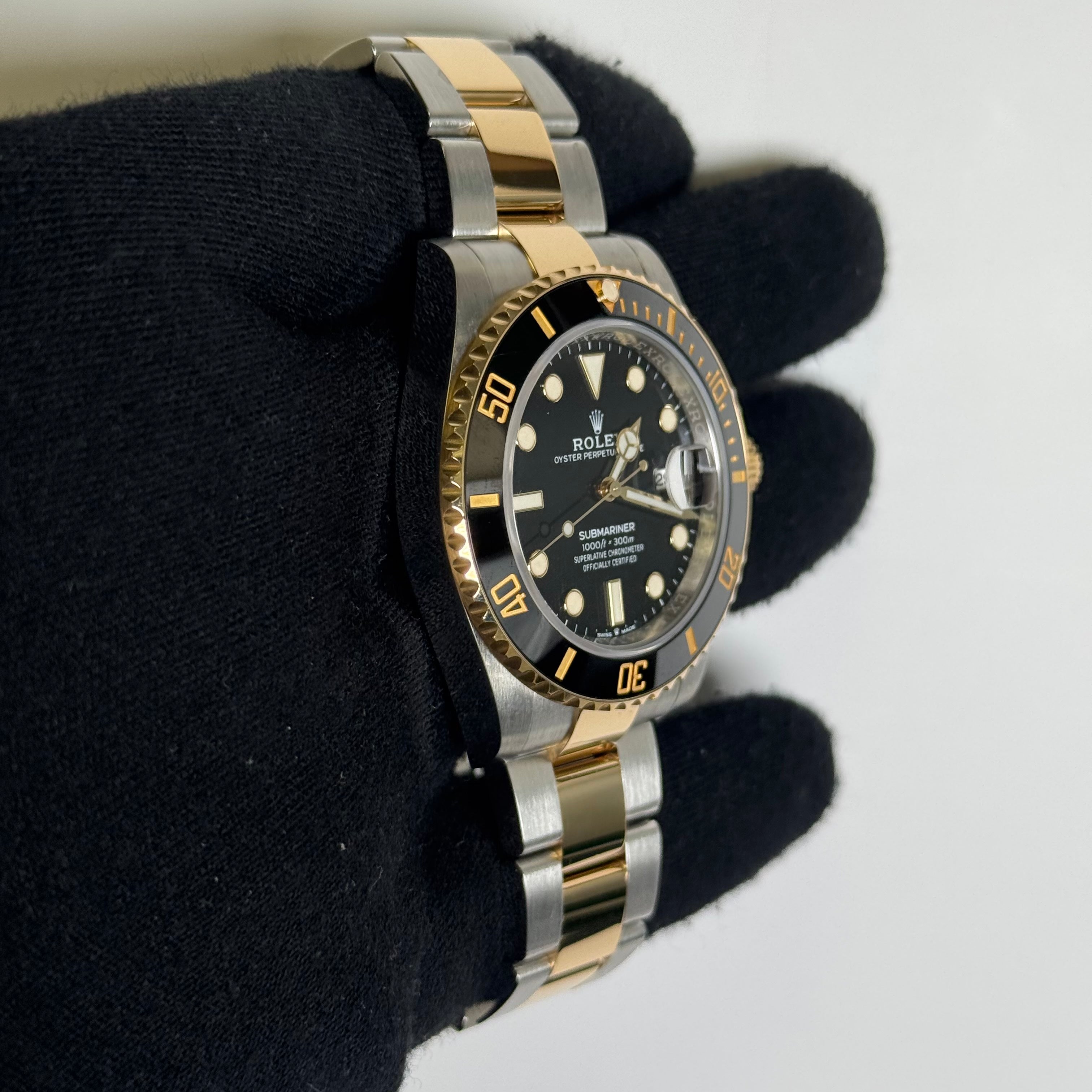 Rolex Submariner 41mm Black Dial Watch Ref# 126613LN - Happy Jewelers Fine Jewelry Lifetime Warranty