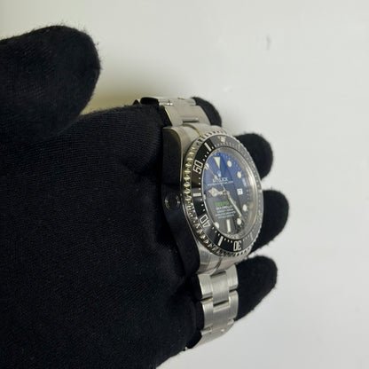 Rolex Sea-Dweller 44mm Black/Blue Dial Watch Ref# 126660 - Happy Jewelers Fine Jewelry Lifetime Warranty