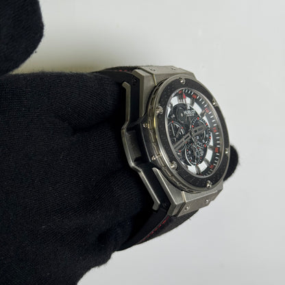 Hublot King Power 48mm Openwork Dial Watch Ref# 710.ZM.1123.NR.FJP11 - Happy Jewelers Fine Jewelry Lifetime Warranty