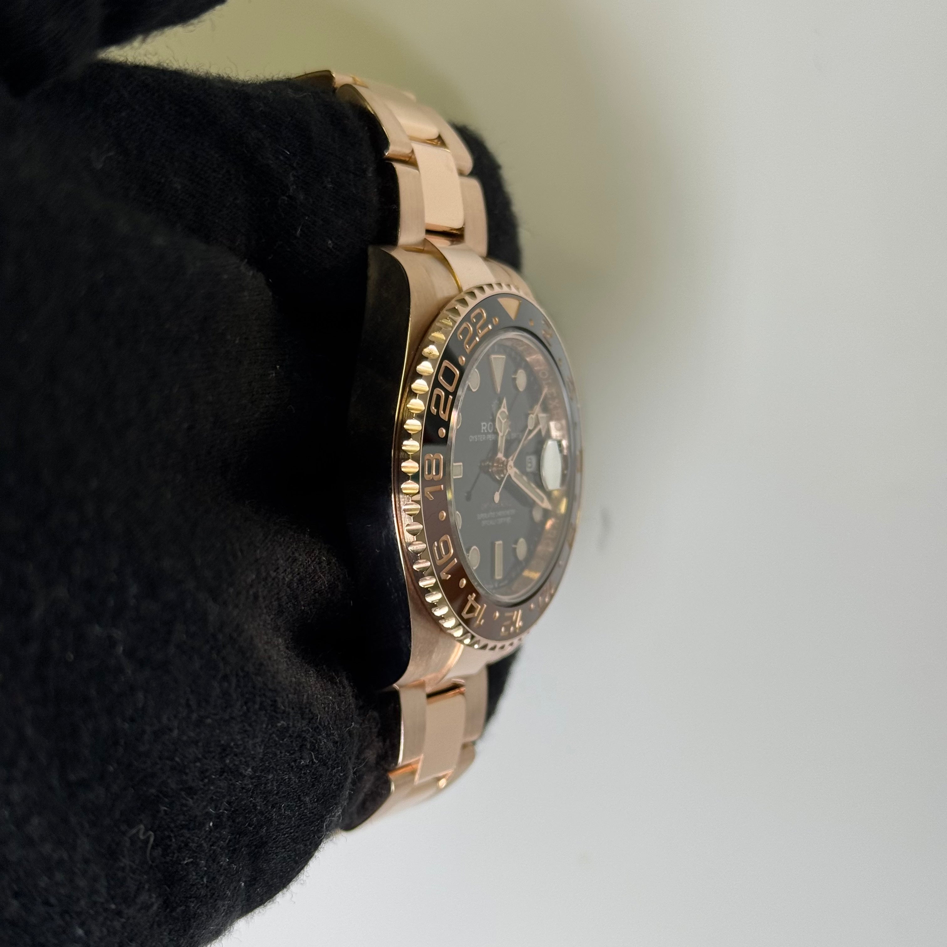 Rolex GMT-Master II 40mm Black Dial Watch Ref# 126715CHNR - Happy Jewelers Fine Jewelry Lifetime Warranty