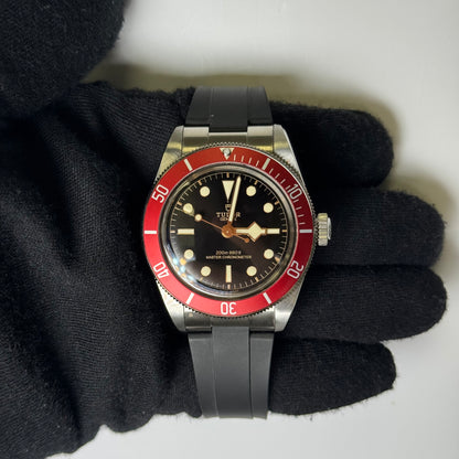 Tudor Black Bay 41mm Black Dial Watch Ref# 7941A1A0RU - Happy Jewelers Fine Jewelry Lifetime Warranty