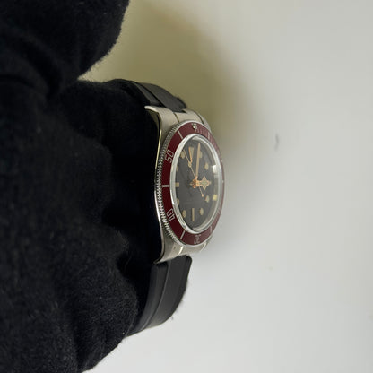 Tudor Black Bay 41mm Black Dial Watch Ref# 7941A1A0RU - Happy Jewelers Fine Jewelry Lifetime Warranty