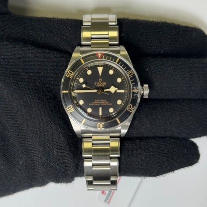 Tudor Black Bay 39mm Black Dial Watch Ref# 79030N - Happy Jewelers Fine Jewelry Lifetime Warranty