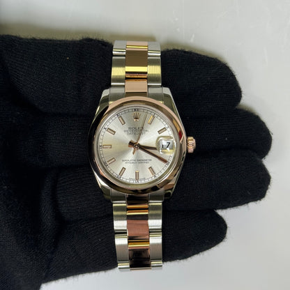 Rolex Datejust 31mm Silver Dial Watch Ref# 178241 - Happy Jewelers Fine Jewelry Lifetime Warranty