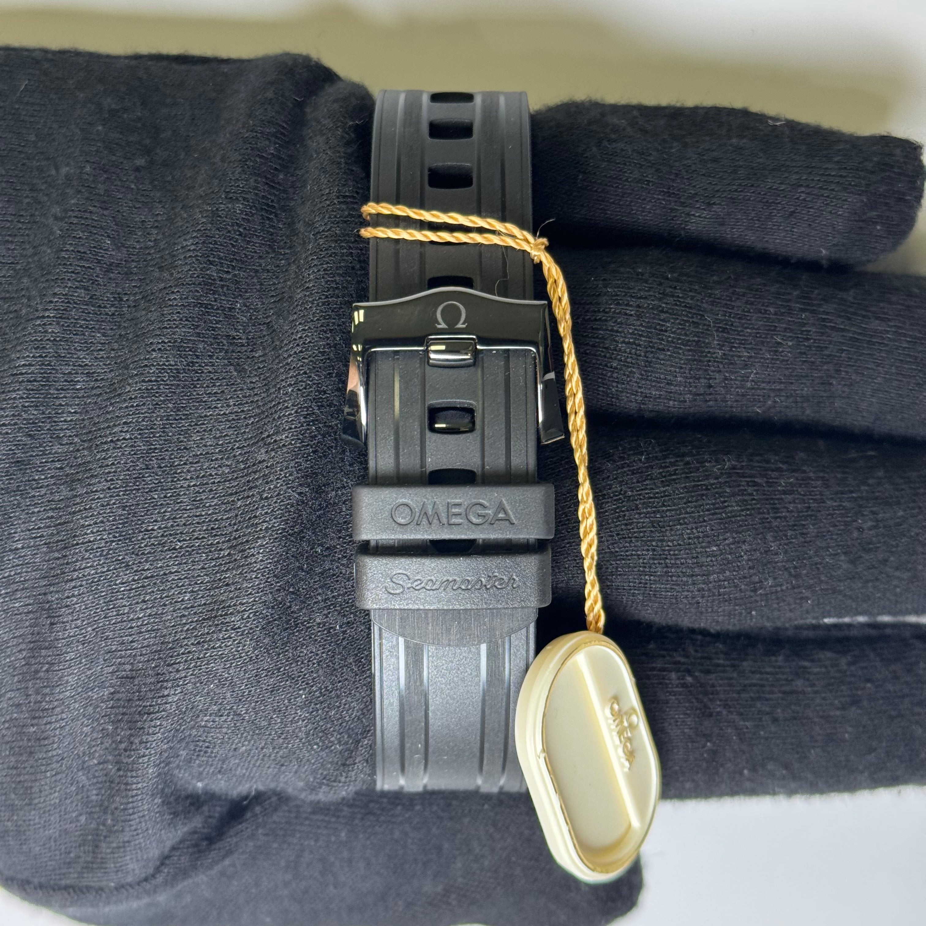Omega Seamaster 42mm Black Dial Ref# 210.30.42.20.01.010 - Happy Jewelers Fine Jewelry Lifetime Warranty