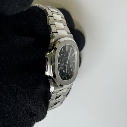 Patek Philippe Nautilus 40.5mm Blue Dial Watch Ref# 5712/1A-001 - Happy Jewelers Fine Jewelry Lifetime Warranty