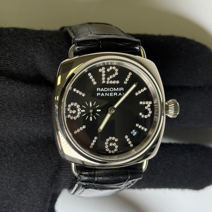 Panerai Radiomir 40mm Black Dial Watch Ref# PAM00133 - Happy Jewelers Fine Jewelry Lifetime Warranty
