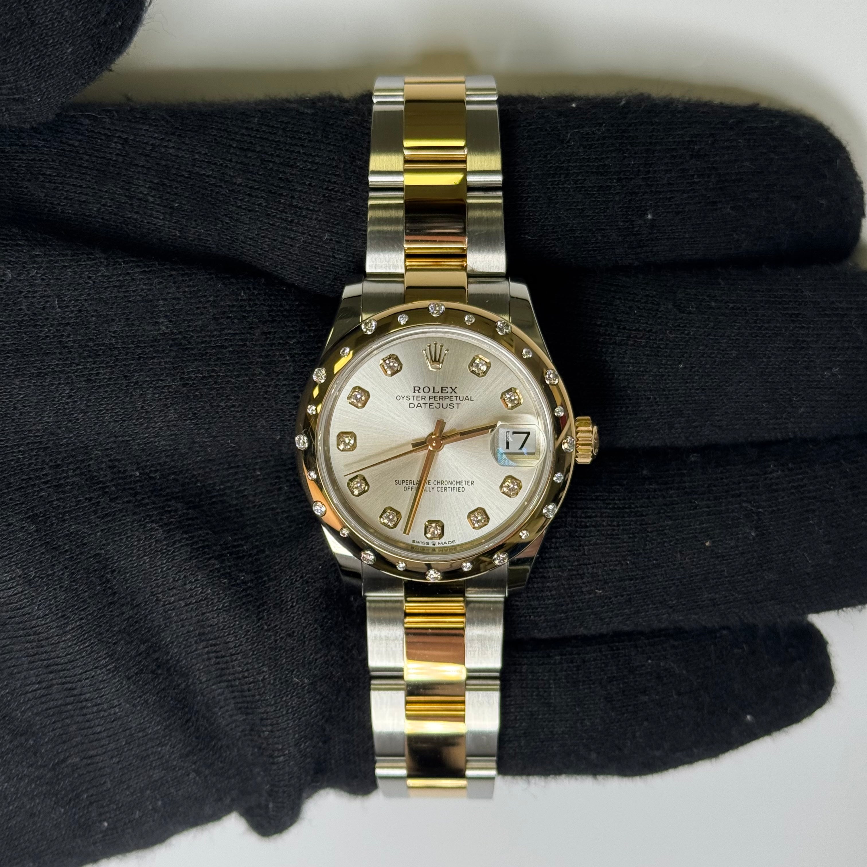 Rolex Datejust 31mm Silver Dial Watch Ref# 278343RBR - Happy Jewelers Fine Jewelry Lifetime Warranty