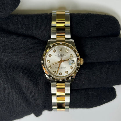 Rolex Datejust 31mm Silver Dial Watch Ref# 278343RBR - Happy Jewelers Fine Jewelry Lifetime Warranty