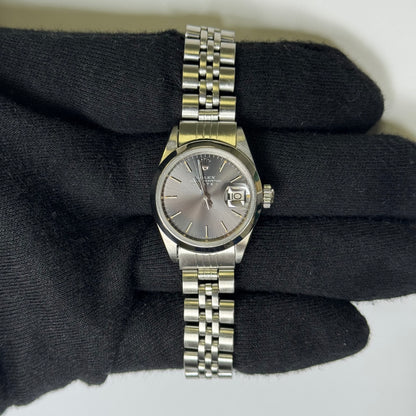 Rolex Datejust 26mm Grey Dial Watch Ref# 69160 - Happy Jewelers Fine Jewelry Lifetime Warranty