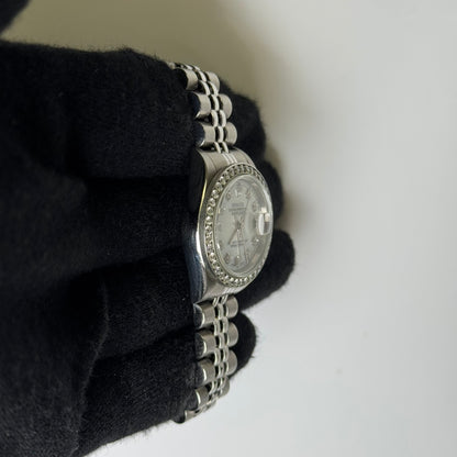 Rolex Datejust 26mm MOP Diamond Dial Watch Ref# 79174 - Happy Jewelers Fine Jewelry Lifetime Warranty