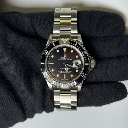 Rolex Submariner 40mm Black Dial Watch Ref# 16610 - Happy Jewelers Fine Jewelry Lifetime Warranty