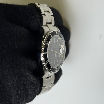 Rolex Submariner 40mm Black Dial Watch Ref# 16610 - Happy Jewelers Fine Jewelry Lifetime Warranty