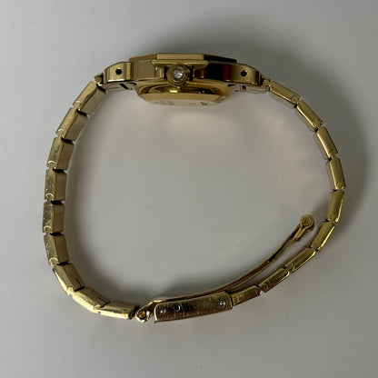 Cartier Santos Octagon 25mm Burgundy Dial Watch Ref# 0906 - Happy Jewelers Fine Jewelry Lifetime Warranty