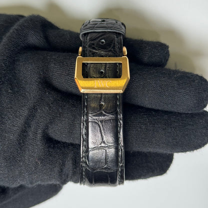 IWC Portuguese 42mm Black Dial Watch Ref# IW500121 - Happy Jewelers Fine Jewelry Lifetime Warranty