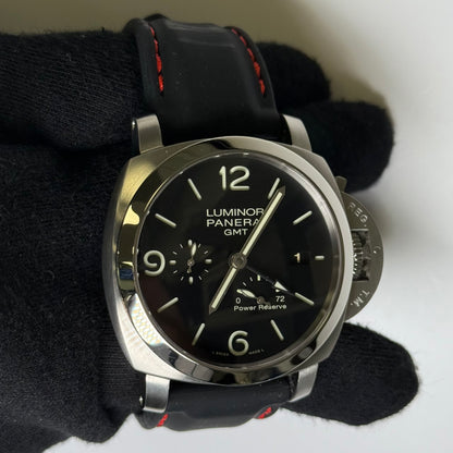 Panerai Luminor 44mm Black Dial Watch Ref# PAM00321 - Happy Jewelers Fine Jewelry Lifetime Warranty