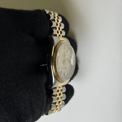 Rolex Datejust 36mm Silver Dial Watch Ref# 16233 - Happy Jewelers Fine Jewelry Lifetime Warranty