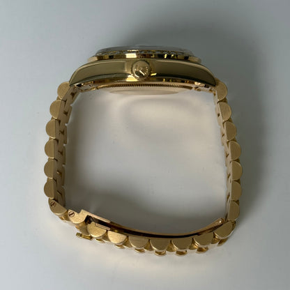 Rolex Day-Date 36mm Champagne Diamond Dial Watch Ref# 18048 - Happy Jewelers Fine Jewelry Lifetime Warranty