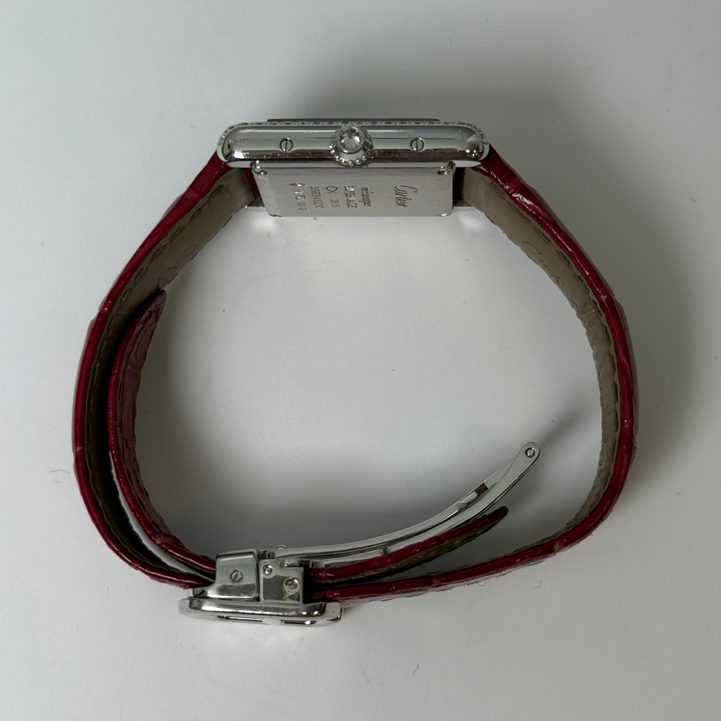 Cartier Tank Louis 29.55mm Silver Dial Watch Ref# WJTA0011 - Happy Jewelers Fine Jewelry Lifetime Warranty