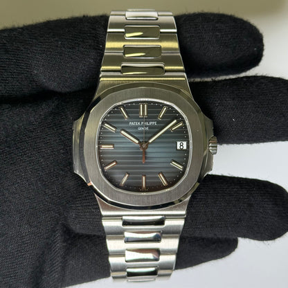 Patek Philippe Nautilus 40mm Blue Dial Watch Ref# 5711/1A-001 - Happy Jewelers Fine Jewelry Lifetime Warranty