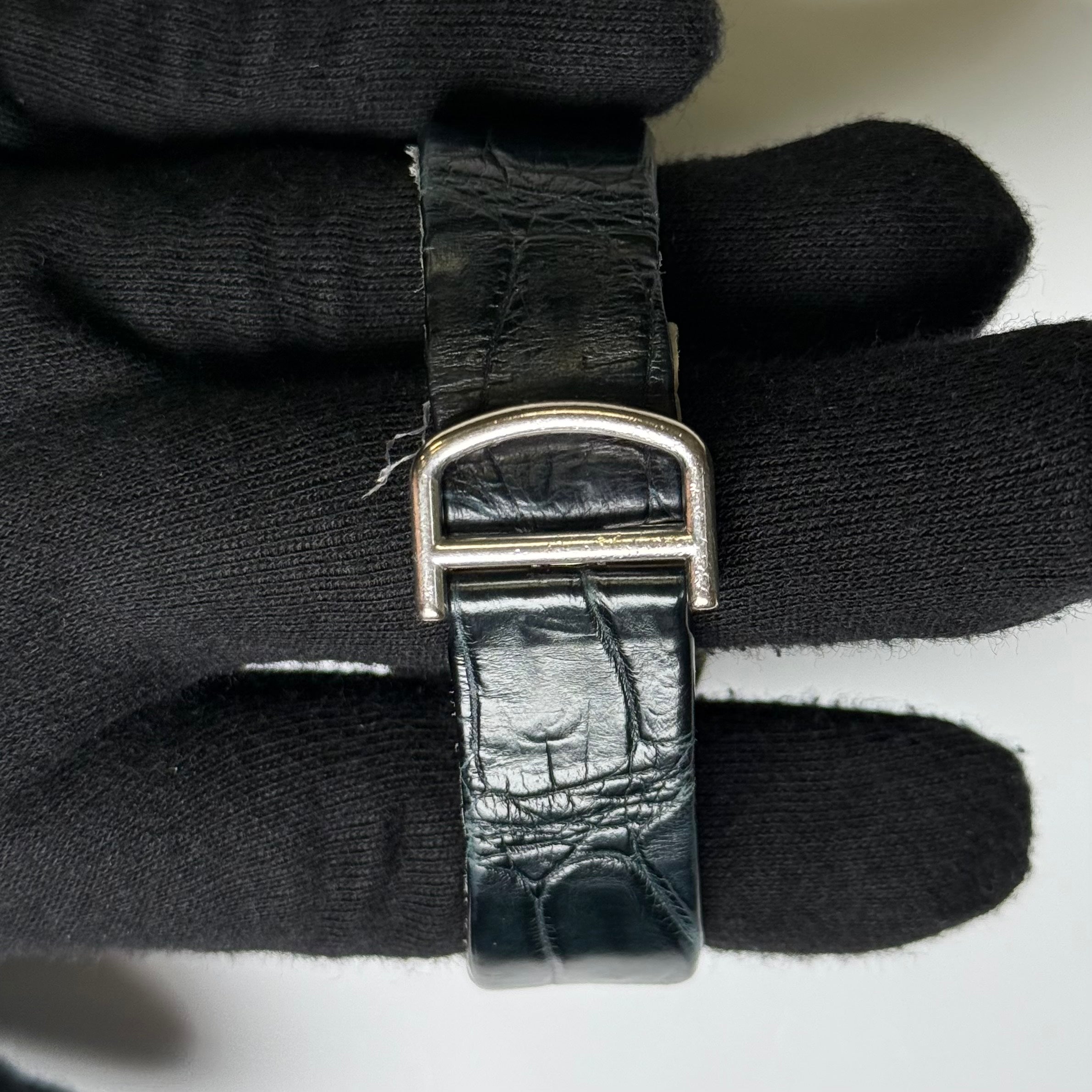 Cartier Baignoire 34mm White Dial Watch Ref# WB520009 - Happy Jewelers Fine Jewelry Lifetime Warranty