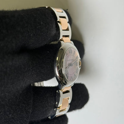 Cartier Ballon Bleu 28mm MOP Dial Watch Ref# 3009 - Happy Jewelers Fine Jewelry Lifetime Warranty