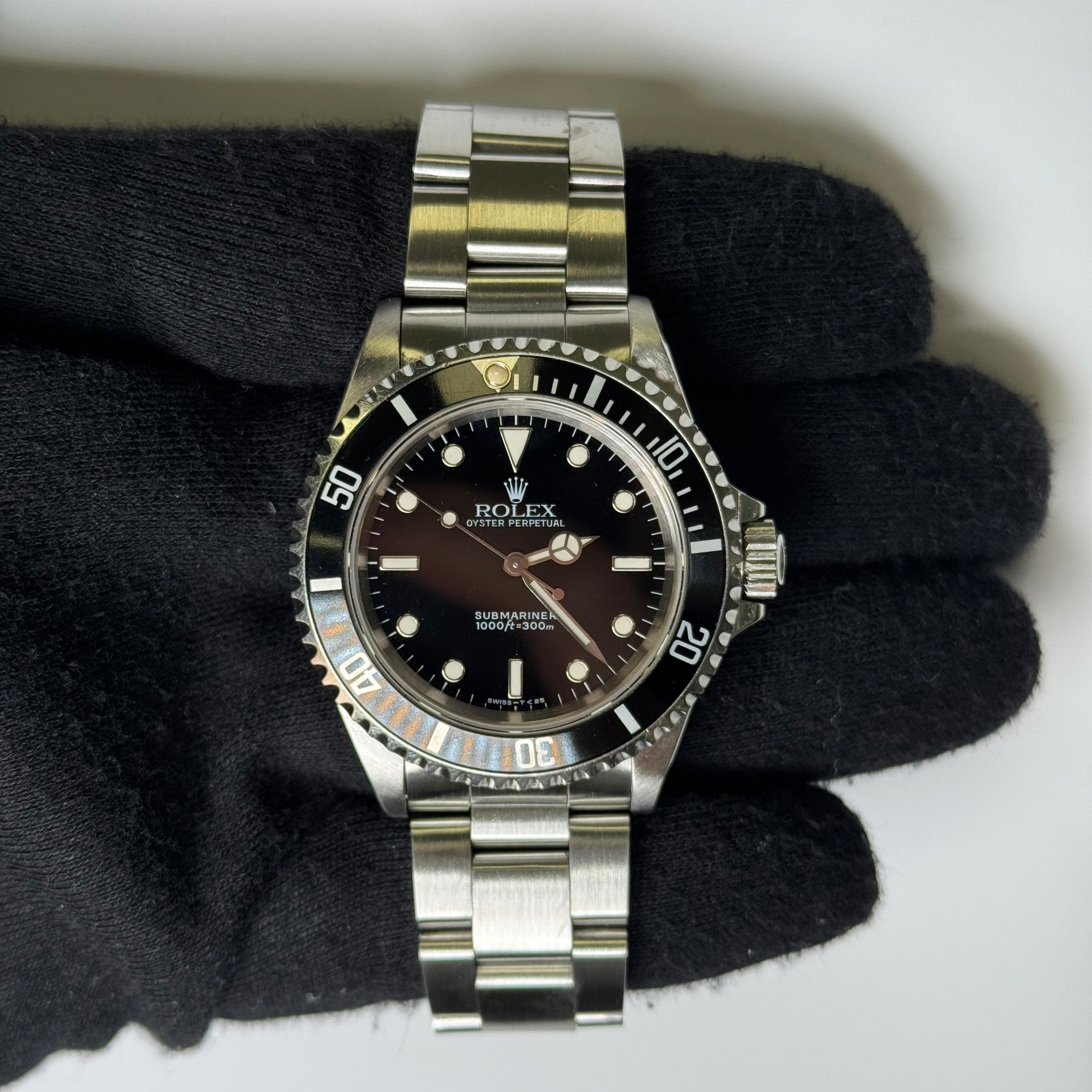 Rolex Submariner 40mm Black Dial Watch Ref# 14060 - Happy Jewelers Fine Jewelry Lifetime Warranty
