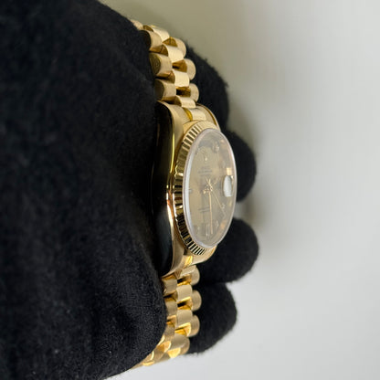 Rolex Day-Date 36mm Champagne Dial Watch Ref# 18238 - Happy Jewelers Fine Jewelry Lifetime Warranty