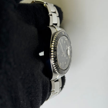 Rolex GMT-Master II 40mm Black Dial Watch Ref# 116710LN - Happy Jewelers Fine Jewelry Lifetime Warranty