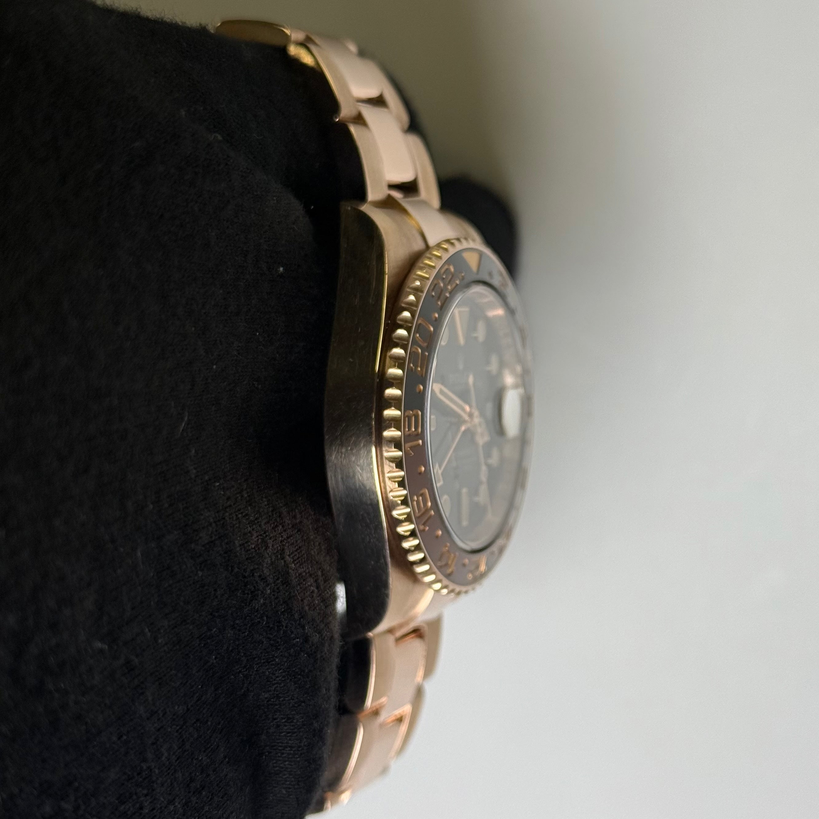 Rolex GMT-Master II 40mm Black Dial Watch Ref# 126715CHNR - Happy Jewelers Fine Jewelry Lifetime Warranty