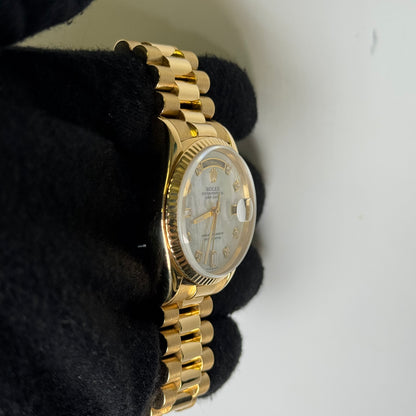 Rolex Day-Date 36mm MOP Dial Watch Ref# 10838 - Happy Jewelers Fine Jewelry Lifetime Warranty