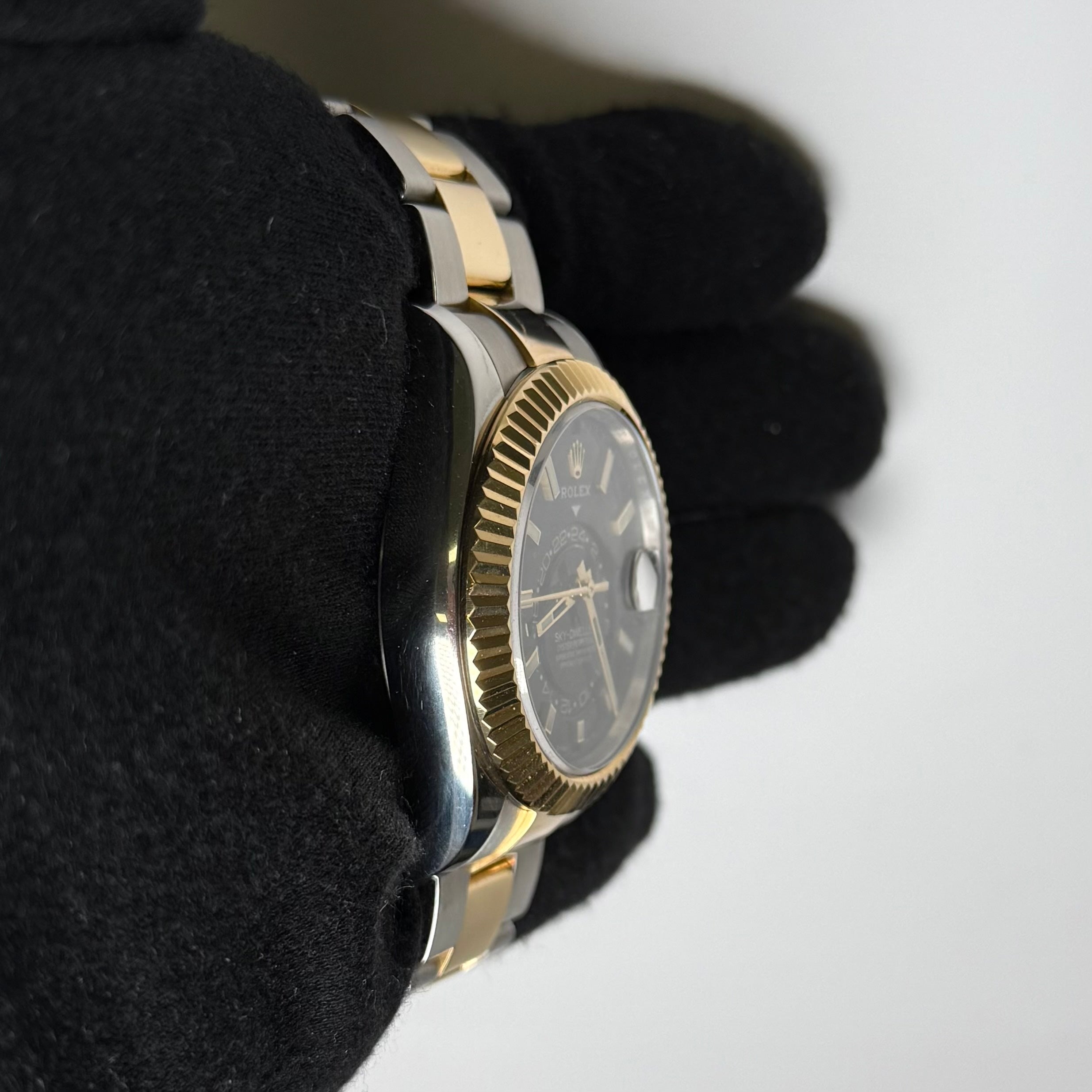 Rolex Sky-Dweller 42mm Black Dial Watch Ref# 326933 - Happy Jewelers Fine Jewelry Lifetime Warranty