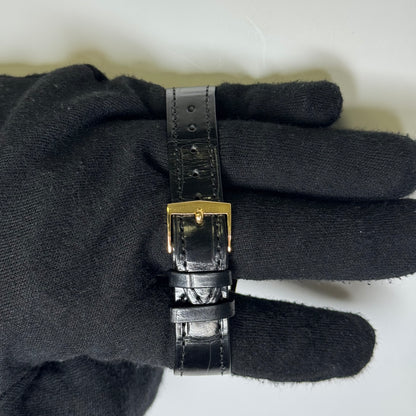 Patek Philippe Calatrava 31mm White Dial Watch Ref# 3796-DJ-001 - Happy Jewelers Fine Jewelry Lifetime Warranty