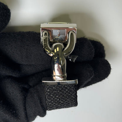 Van Cleef Cadenas 26x13mm Grey Dial Watch Ref# 135532 - Happy Jewelers Fine Jewelry Lifetime Warranty