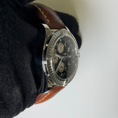 Breitling Super Avenger 48mm Black Dial Watch Ref# A13370 - Happy Jewelers Fine Jewelry Lifetime Warranty