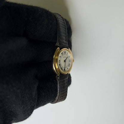 Cartier Vendome 26mm White Dial Watch Ref# 6708 - Happy Jewelers Fine Jewelry Lifetime Warranty