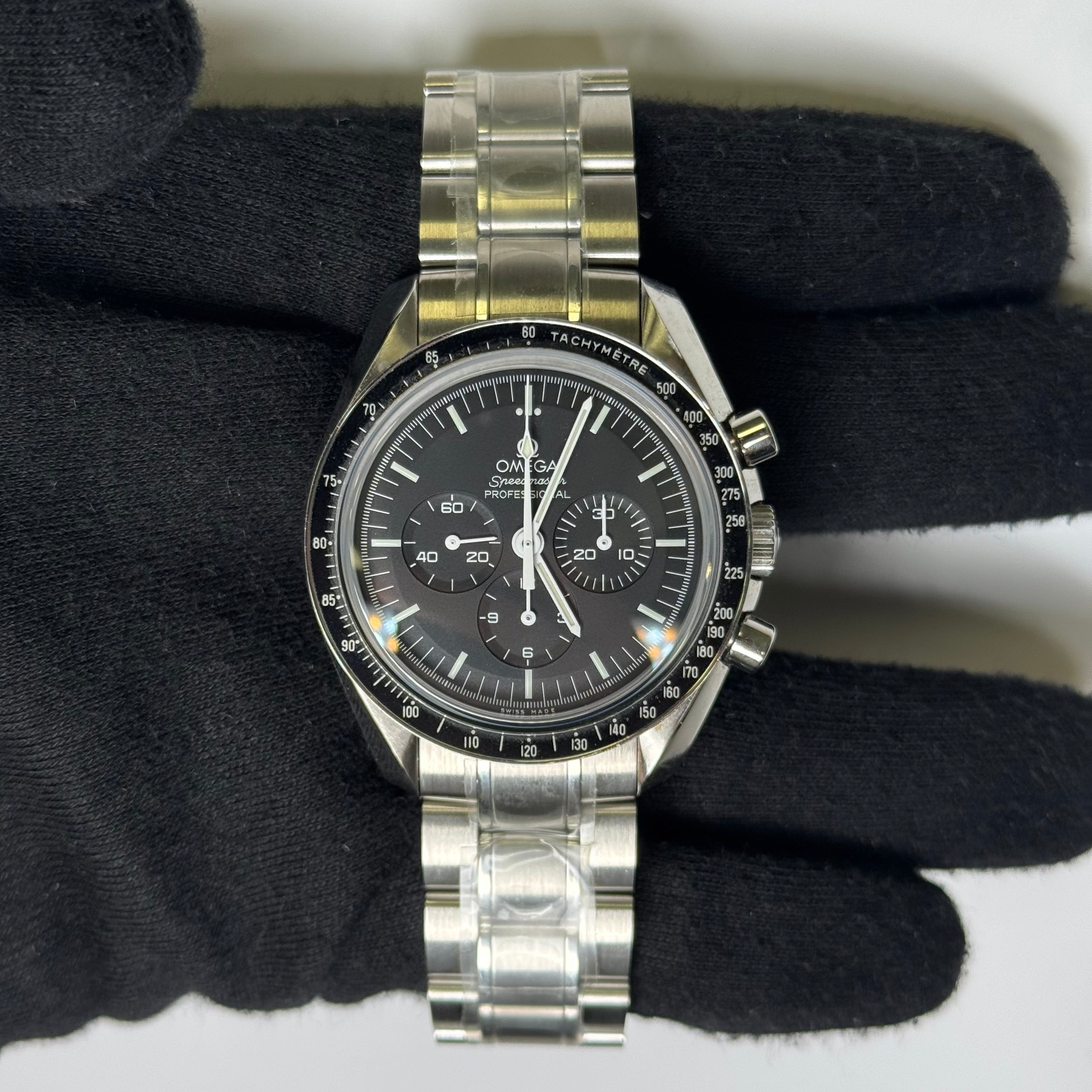 Omega Speedmaster 42mm Black Dial Ref# 311.30.42.30.01.006 - Happy Jewelers Fine Jewelry Lifetime Warranty