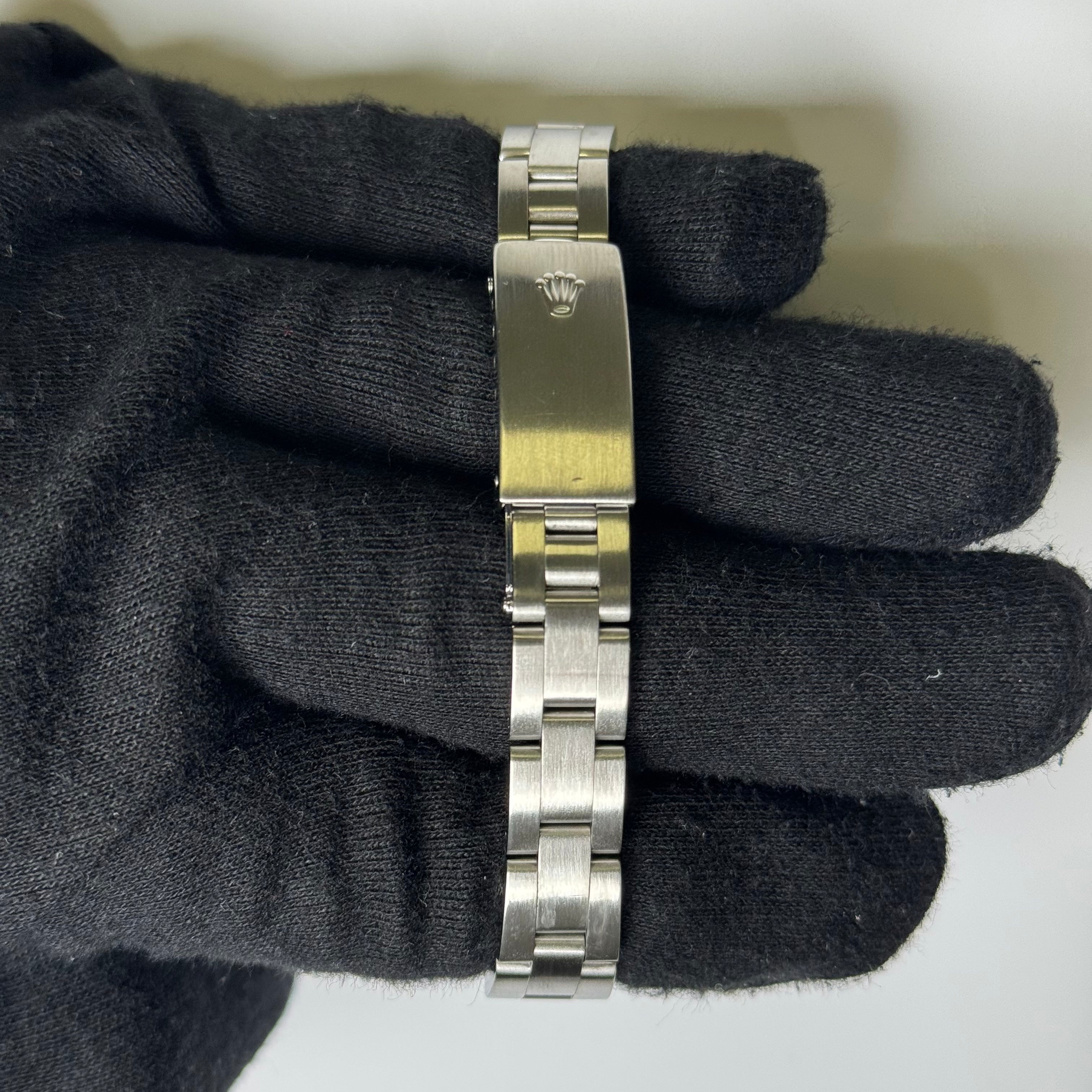 Rolex Oyster Perpetual 26mm MOP Dial Watch Ref# 69160 - Happy Jewelers Fine Jewelry Lifetime Warranty