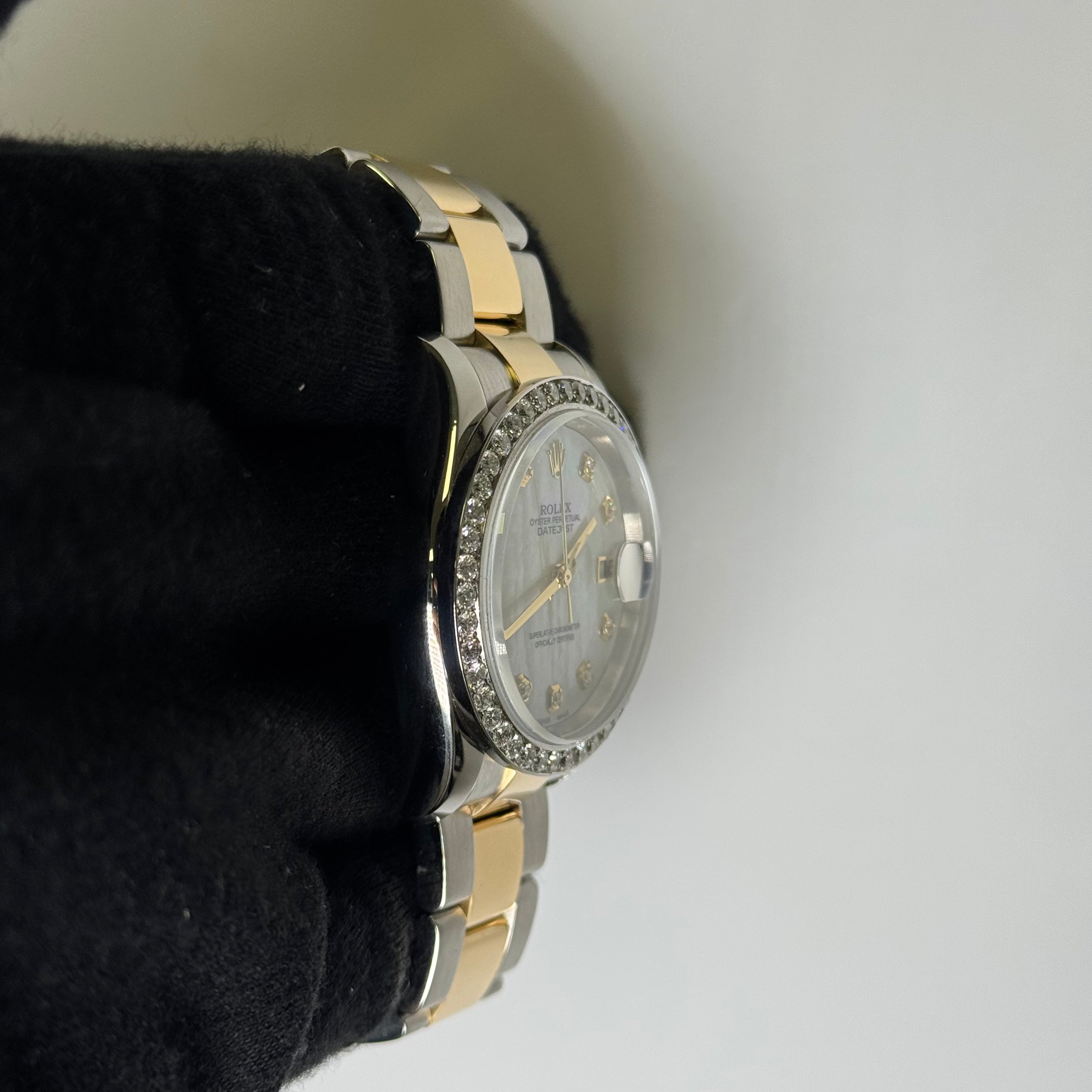 Rolex Datejust 36mm MOP Dial Watch Ref# 116203 - Happy Jewelers Fine Jewelry Lifetime Warranty