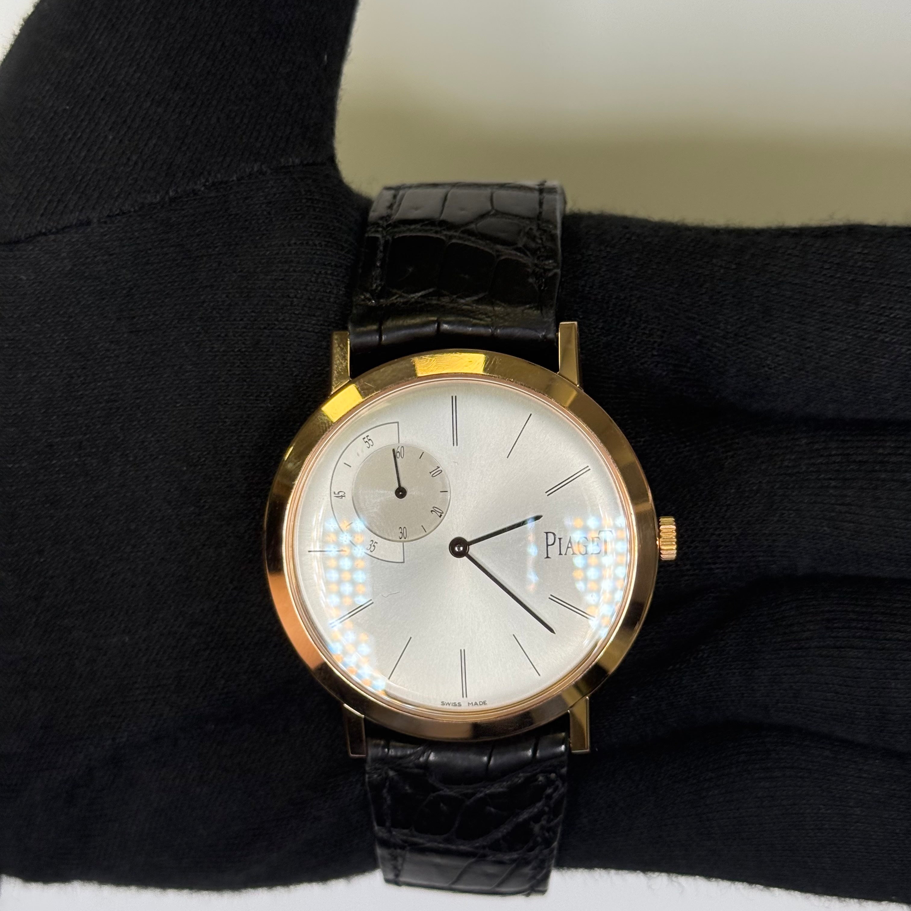 Piaget Altiplano 40mm Silver Dial Watch Ref# G0A34113 - Happy Jewelers Fine Jewelry Lifetime Warranty