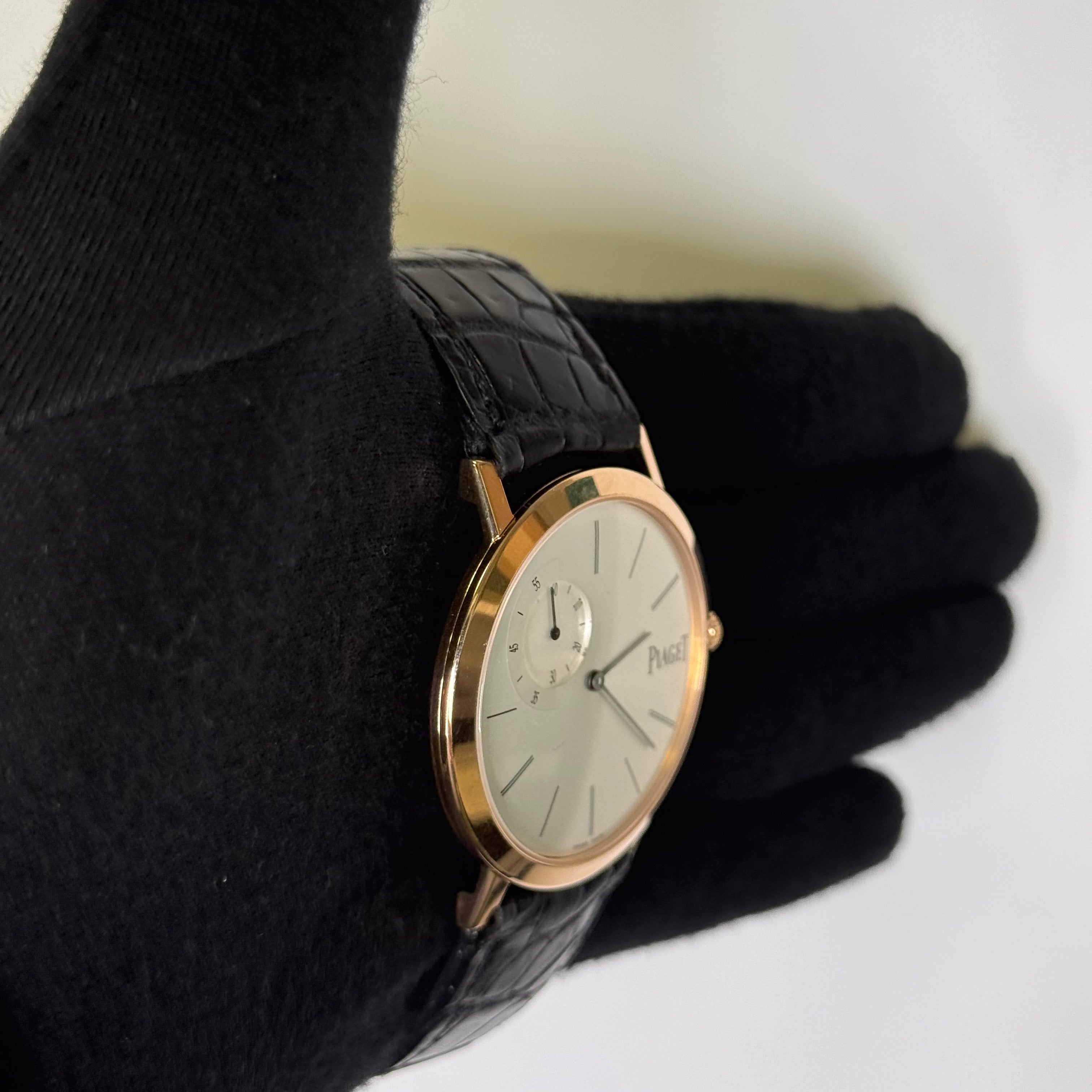 Piaget Altiplano 40mm Silver Dial Watch Ref# G0A34113 - Happy Jewelers Fine Jewelry Lifetime Warranty