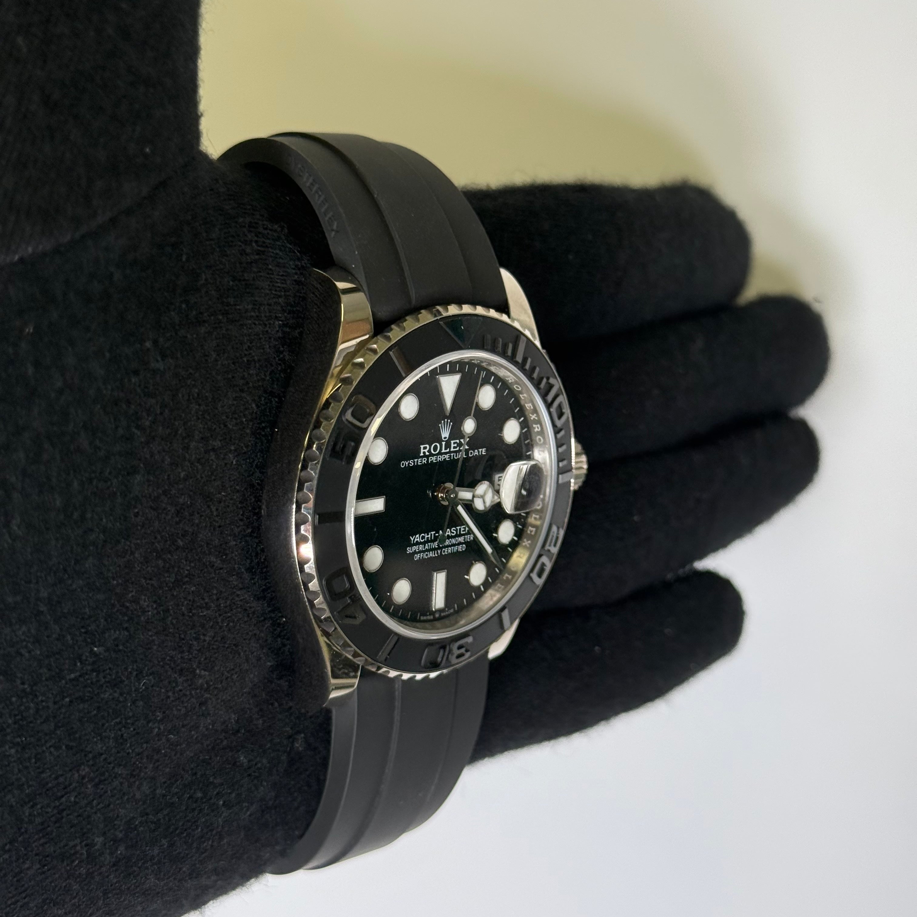 Rolex Yacht-Master 42mm Black Dial Watch Ref# 226659 - Happy Jewelers Fine Jewelry Lifetime Warranty