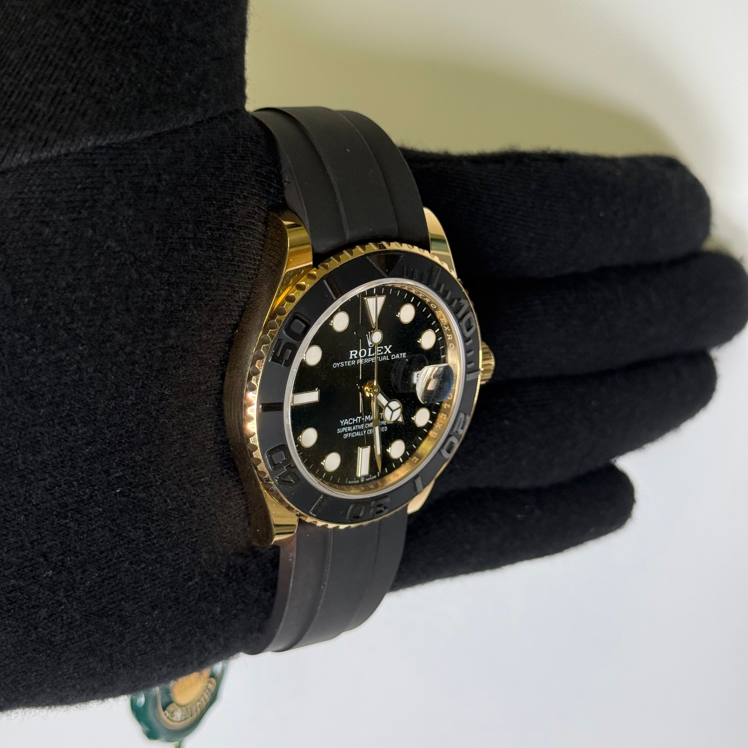 Rolex Yacht-Master 42mm Black Dial Watch Ref# 226658 - Happy Jewelers Fine Jewelry Lifetime Warranty