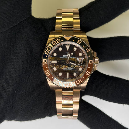 Rolex GMT-Master II 40mm Black Dial Watch Ref# 126715CHNR - Happy Jewelers Fine Jewelry Lifetime Warranty
